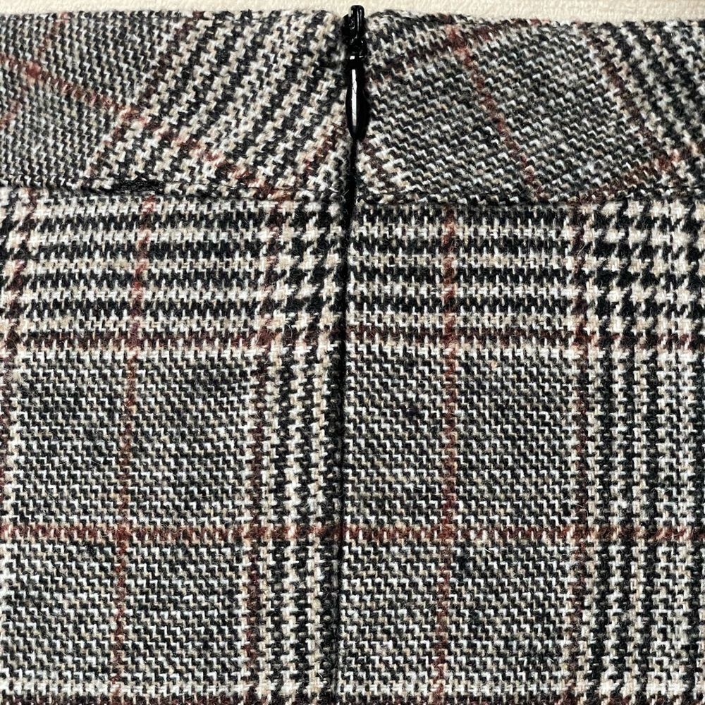 Bagatelle Collection Multicolored Plaid Tweed Lined Skirt (Size: Medium) - Picture 12 of 15